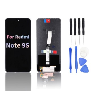 หน้าจอแอลซีดี LCD For Xiaomi Redmi Note9s จอแอลซีดี LCD จอแสดงผล LCD Touch Digitizer Assembly