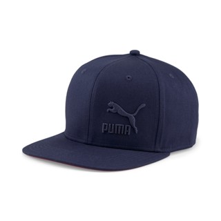 PUMA SPORT CLASSICS - หมวกแก๊ป Lifestyle Colorblock Cap สีฟ้า - ACC - 02324614