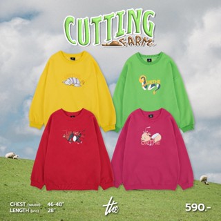 Urthe - เสื้อ SWEATER รุ่น CUTTING FARM SWEATER