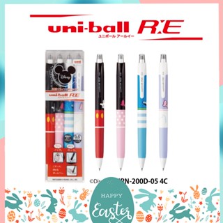 ถูกสุด ปากกาลบได้ UNI BALL RE ลาย DISNEY ดิสนีย์ ขนาดหัว 0.5 MM