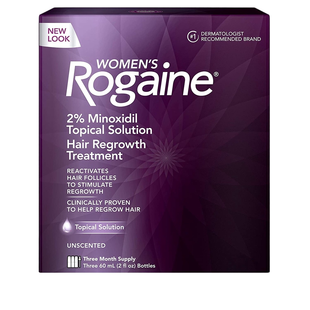 ♨♣Women's Rogaine Minoxidil 2% Lotion สูตรน้ำ [3 ขวด] ของแท้ ราคาถูกที่สุด