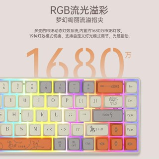 Gk69 คีย์บอร์ดไร้สาย สามโหมด ขนาดเล็ก สําหรับแท็บเล็ต iPad L10