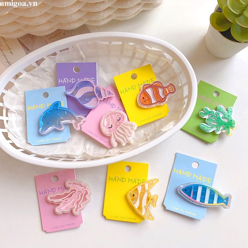 🔥XINYIA2🔥กิ๊บติดผม รูปเปลือกหอย ปลาดาว ประดับไข่มุกน่ารัก สําหรับผู้หญิง จํานวน 1 ชิ้น - รูปที่ 2