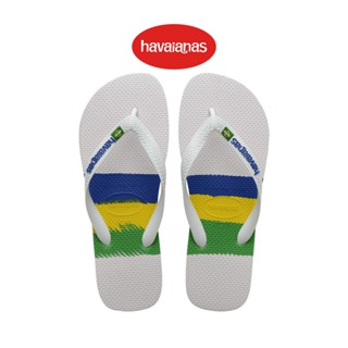 Havaianas รองเท้าแตะ Brasil Tech Flip Flops - White รุ่น 41472390001WTXX (รองเท้าผู้ชาย รองเท้าผู้หญิง รองเท้า รองเท้าแตะชาย รองเท้าแตะหญิง)