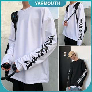 Yyr_ เสื้อสวมหัว ตัด 3D