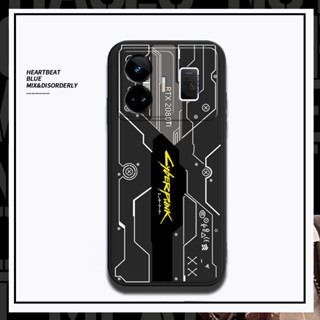 ใหม่ เคสโทรศัพท์มือถือ ซิลิโคน กันกระแทก ลาย Cyberpunk สําหรับ oppo real gtneo5 GTNeo3 2t 0p