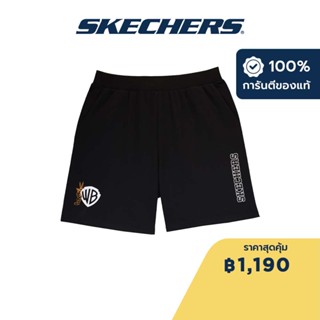 Skechers สเก็ตเชอร์ส กางเกงขาสั้นผู้ชาย Mens Warner Bros. Shorts Apparel - SL323M327-02L2