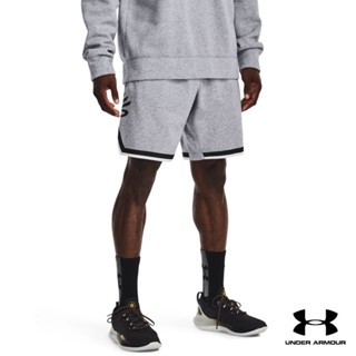 Under Armour UA Mens Curry Fleece 9" Shorts อันเดอร์ อาร์เมอร์ กางเกงออกกำลังกายสำหรับเล่นบาสเก็ตบอล สำหรับผู้ชาย