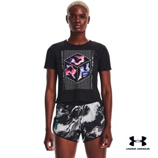 Under Armour UA Womens Run Anywhere Short Sleeve อันเดอร์ อาร์เมอร์ เสื้อแขนสั้นวิ่ง สำหรับผู้หญิง