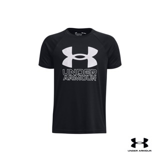 Under Armour Boys Tech™ Hybrid Print Fill Short Sleeve