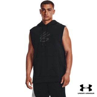 Under Armour Mens Curry Fleece Sleeveless Hoodie เสื้อฮู้ด Curry Fleece SLVLS