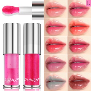 Dunuf ลิปกลอส เพิ่มความชุ่มชื้น 10 สีลิงค์ที่มีความรับผิดชอบ ปฏิเสธการจัดหาพิเศษ สําหรับการค้าต่างประเทศ