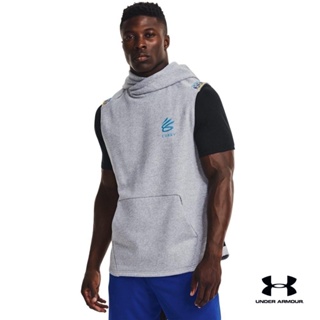 Under Armour UA Mens Curry Fleece Sleeveless Hoodie อันเดอร์ อาเมอร์ เสื้อสำหรับผู้ชาย