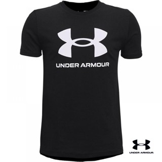 Under Armour UA Boys Sportstyle Logo Short Sleeve อันเดอร์ อาร์เมอร์ รุ่น สปอร์ตสไตล์ โลโก้