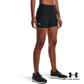 Under Armour Womens HeatGear® Armour Mid-Rise Middy Shorts อันเดอร์ อาเมอร์ กางเกงเทรนนิ่ง สำหรับผู้หญิง รุ่น