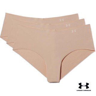 Under Armour UA Womens Pure Stretch Hipster 3-Pack อันเดอร์ อาเมอร์ ชุดชั้นในเทรนนิ่ง สำหรับผู้หญิง รุ่นStretch Hipster