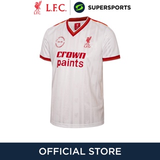 LIVERPOOL FOOTBALL CLUB Retro 1986 Away เสื้อฟุตบอลผู้ชาย