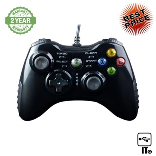 Controller Analog EGA (Type-J1) Black ประกัน 2Y จอยเกม จอยคอนโทรลเลอร์