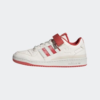 💞ขายใหญ่💞adidas อย่างเป็นทางการ clover FORUM LOW รองเท้าบาสเก็ตบอลลำลองสำหรับบุรุษและสตรี GW2043