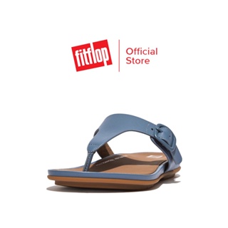 FITFLOP GRACIE RUBBER-BUCKLE รองเท้าแตะแบบหูหนีบผู้หญิง รุ่น FT9-A80 สี SAIL BLUE