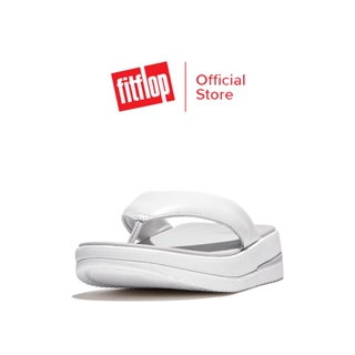 FITFLOP SURFF LEATHER รองเท้าแตะแบบหูหนีบผู้หญิง รุ่น GJ8-194 สี WHITE