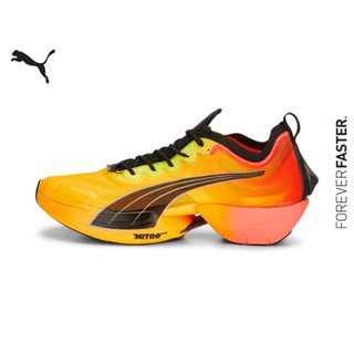 PUMA RUNNING - รองเท้าวิ่งผู้หญิง Fast-R NITRO Elite Fireglow สีส้ม - FTW - 37759901