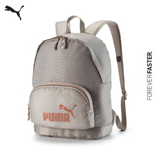 PUMA BASICS - กระเป๋าสะพายหลังผู้หญิง Seasonal สีเทา - ACC - 07571604