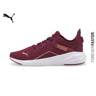 PUMA TRAINING - รองเท้าออกกำลังผู้หญิง Platinum Shimmer สีม่วง - FTW - 19526507