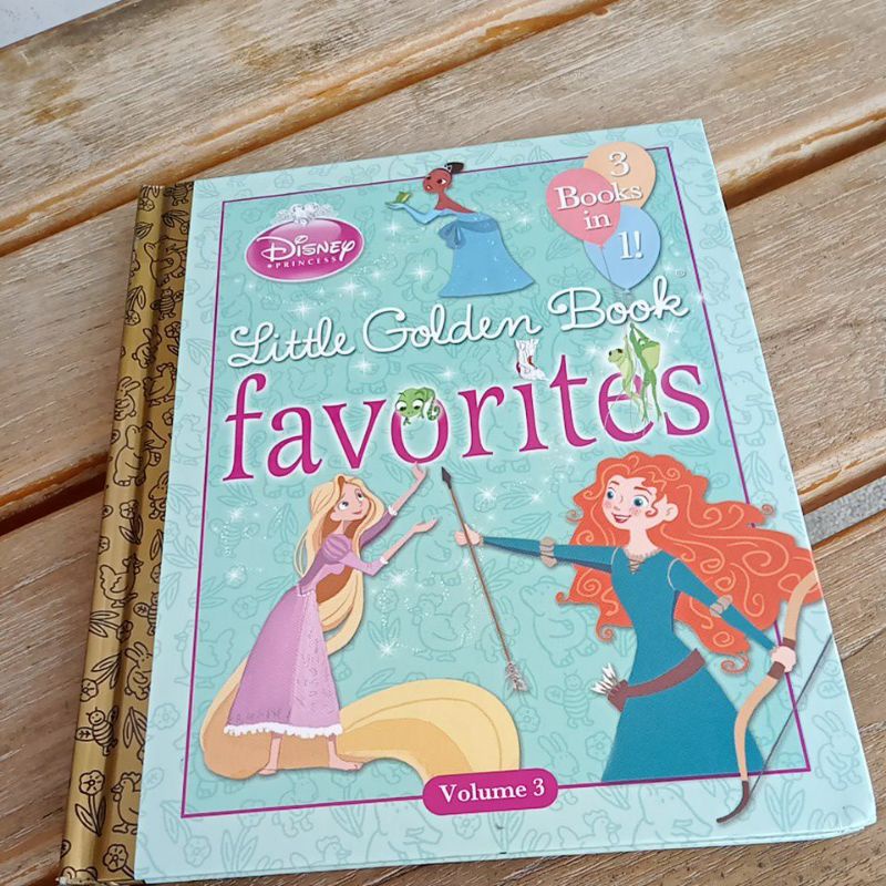 Disneg Princess Little Golden Book Favorites Volume3