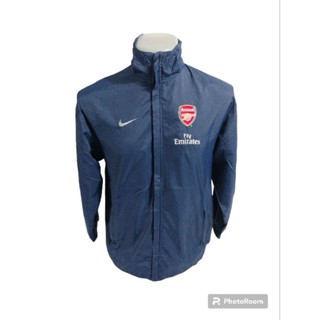 เสื้อแจ็คเก็ตผ้าร่มแบรนด์ NIKE Arsenal Size M มือ2