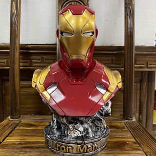 ✚☇Avengers Iron Man รูปขนาดใหญ่เครื่องประดับอินเทอร์เน็ตคนดังของขวัญวันเกิดรูป Iron Man Internet Celebrity ห้องนั่งเล่น