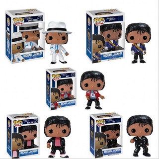 ☃☍✟FUNKO POP Michael Jackson MichaelJackson รูปอะนิเมะเครื่องประดับตุ๊กตาของเล่น