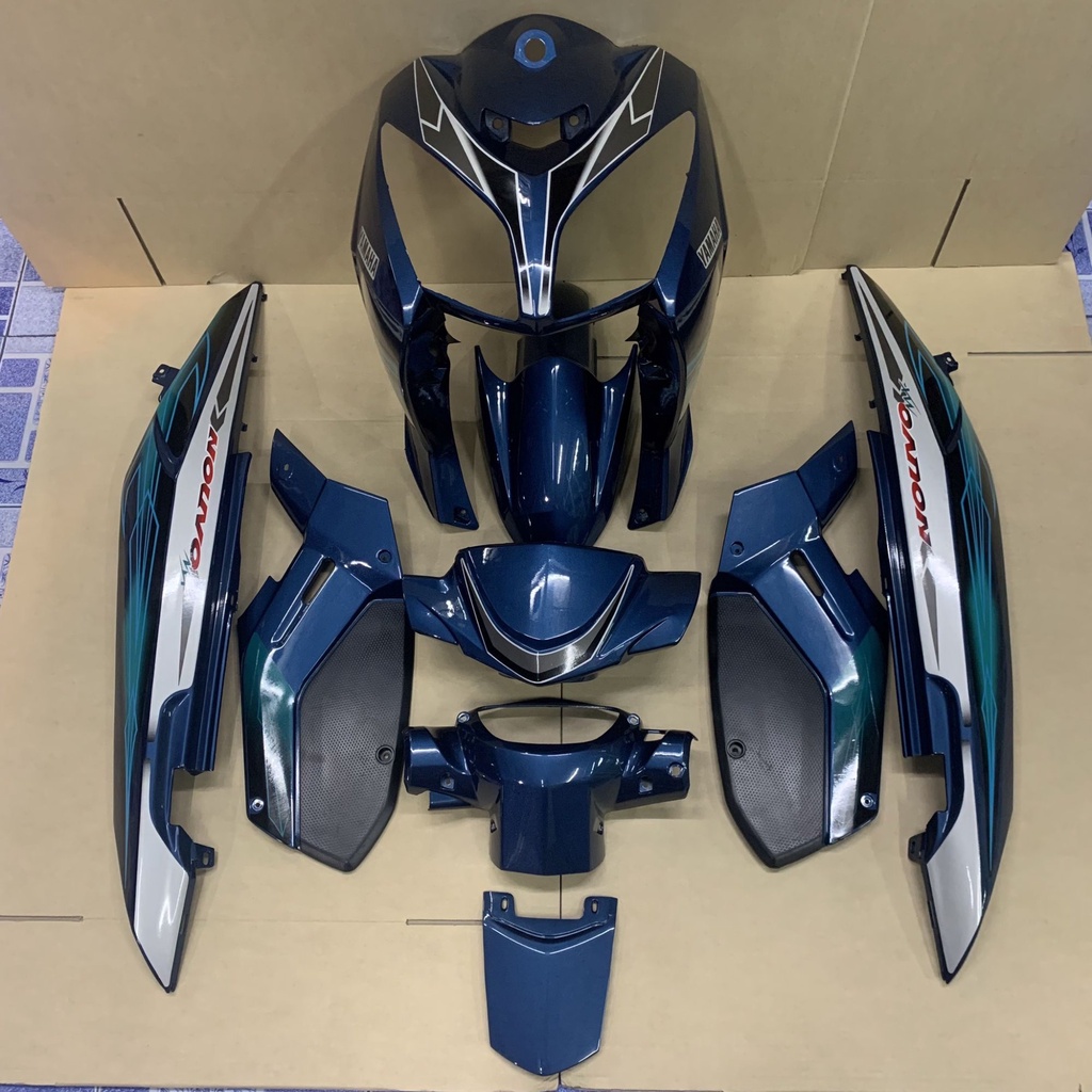 ชุดสี nouvo mx นูโว  สีน้ำเงิน