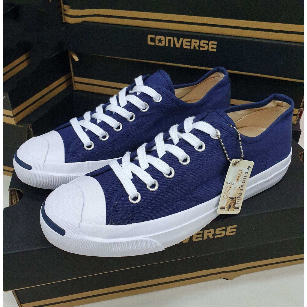 ✉◐❦ของแท้อย่างเป็นทางการ Converse All Star Jack Purcell OX Low Unisex แฟชั่น รองเท้าลำลอง 165009C ร้านค้าอย่างเป็นทางการ