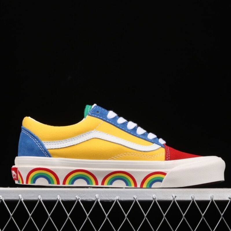☂❉SPECIAL PRICE GENUINE VANS OLD SKOOL UNISEX SPORTS SHOES VN0A54F34SB WARRANTY 5 YEARS