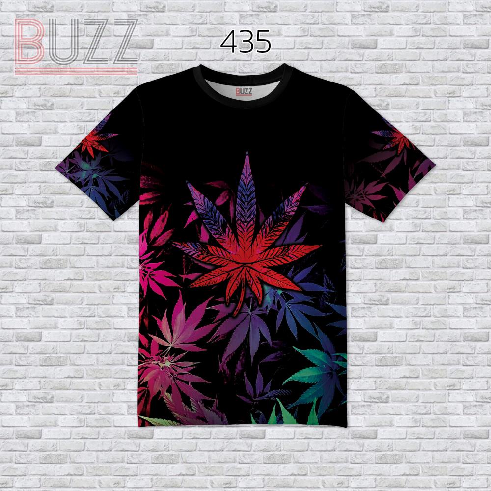 [S-4XL] เสื้อยืดพิมพ์ลาย หน้า-หลัง แนว Street สุดเทห์ BUZZ-435