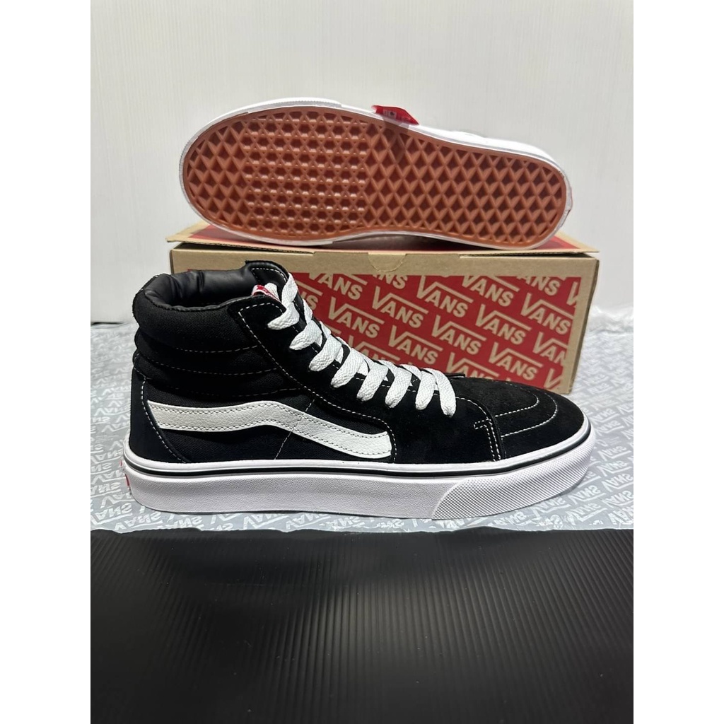 ❐■L36พร้อมส่ง‼️รองเท้าผ้าใบหุ้มข้อ แวนหุ้มข้อvans old skool หุ้มข้อ พร้อมกล่อง