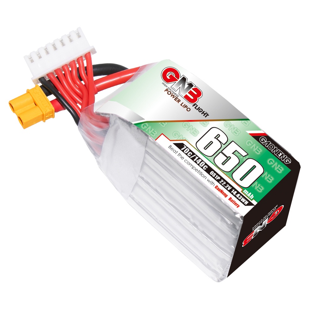 ✥GAONENG GNB 6S 22.2V 650mAh 70C 140C XT30 RC LiPo Battery FPV DRONE RC CAR