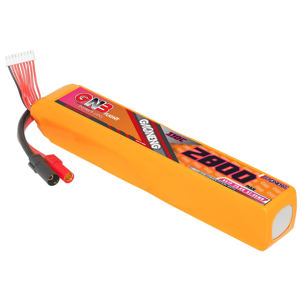 ✫GNB GAONENG 2800mah 8S 29.6V 100C 200C XT150 RC LiPo battery Protek 60 pro Cinelifter Drone 500 to 