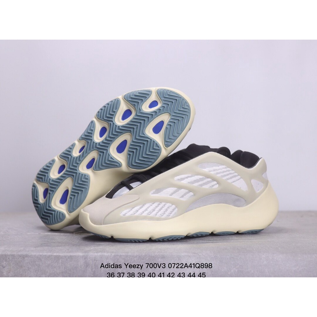 ▧Adidas Yeezy 700V3 ผู้ชายและผู้หญิงแฟชั่นสบาย ๆ วินเทจเทรนด์กีฬารองเท้าวิ่งEF2367