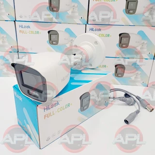 HILOOK กล้องวงจรปิด CCTV HDTVI รุ่น THC-B127-LMS 2MP Outdoor ภาพสี 24ชม. มีไมค์ สำหรับภายนอก