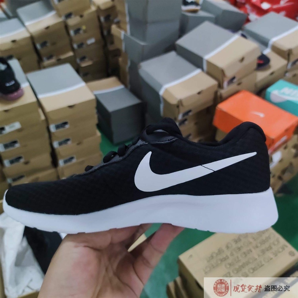 ❇รองเท้าผู้ชาย Nike ของแท้ในฤดูใบไม้ผลิและฤดูใบไม้ร่วง TANJUN ตาข่ายระบายอากาศกีฬารองเท้าวิ่ง DJ6258