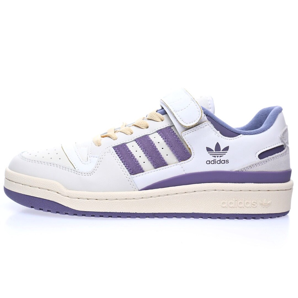 ۞✕Adidas Forum 84 Low ACE ผู้ชายและผู้หญิงสไตล์ใหม่ลื่นแฟชั่นสบาย ๆ กีฬาเทรนด์วิ่งรองเท้า