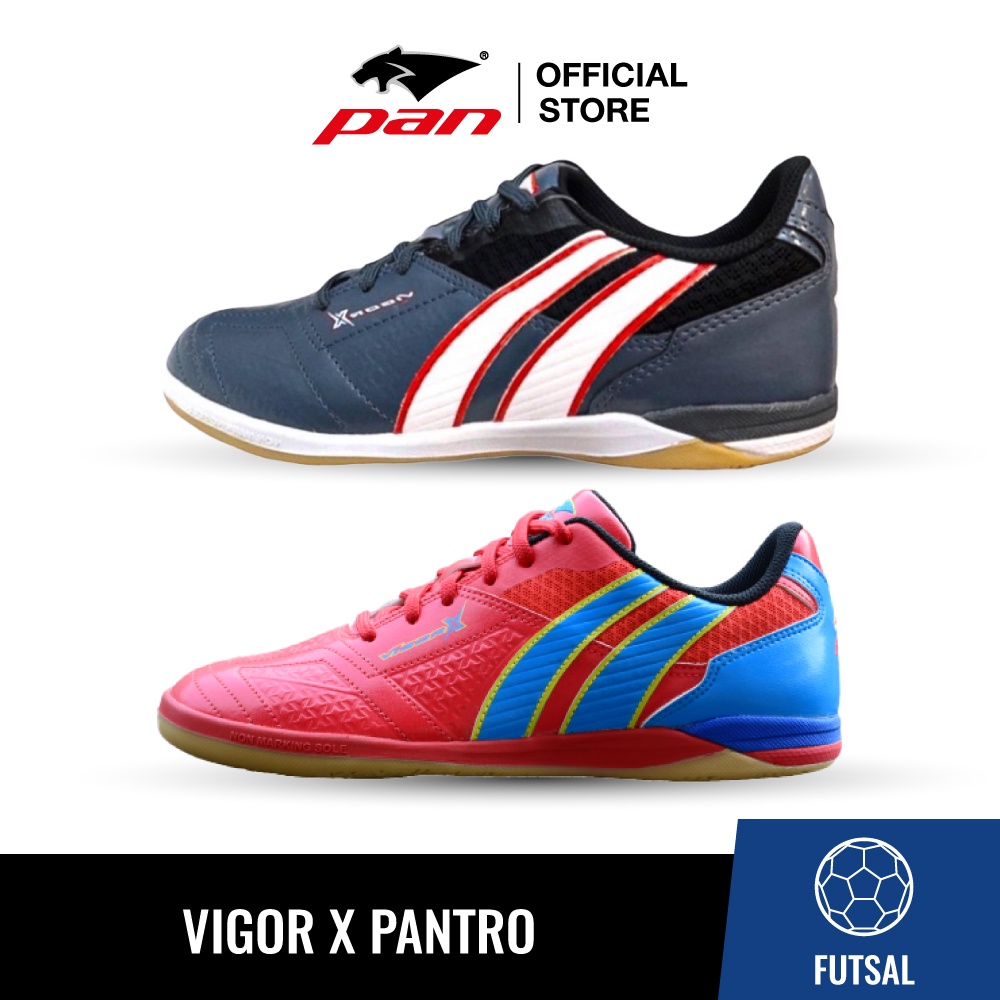 [PANFEB65 ลดทันที 65.-] PAN รองเท้าฟุตซอล รุ่น VIGOR X PANTRO  PF14AB ไซซ์ 35-45