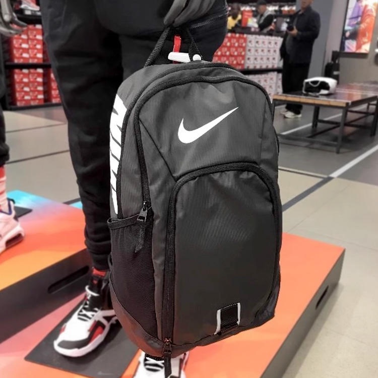 ♣✧☈กระเป๋าเป้ Nike Air Cushion สำหรับนักเรียนมัธยมต้น เด็กผู้ชาย Nike กระเป๋านักเรียน Air Cushion ความจุขนาดใหญ่ กระเป๋า