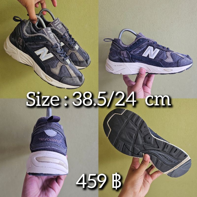 New Balance 878 👟 Size : 38 รองเท้ามือสอง ของแท้ 💯 งานคัด งานสวย สภาพดี