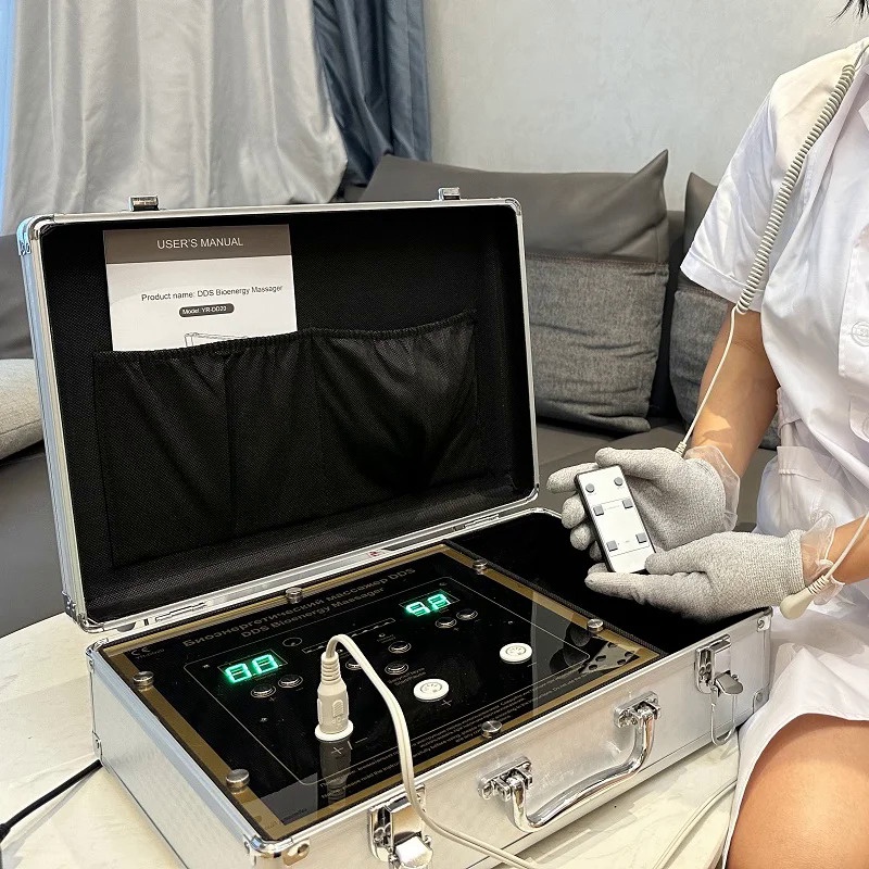 Physiotherapy Instrument Fohow Bioenergy Massage Machine Bioelectric Meridian Dredge Pulse Dds Bio Electric Body Massage
