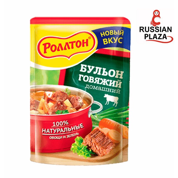 Rollton 100 กรัม / Rollton Homemade Beef Broth, 100 g