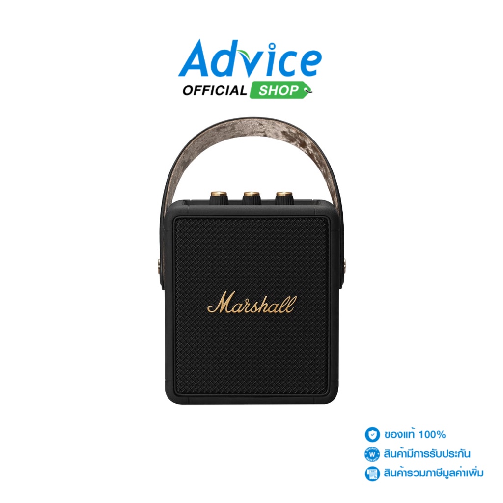 (1.0) ลำโพง MARSHALL (Stockwell II) BLUETOOTH Black and Brass - A0153436