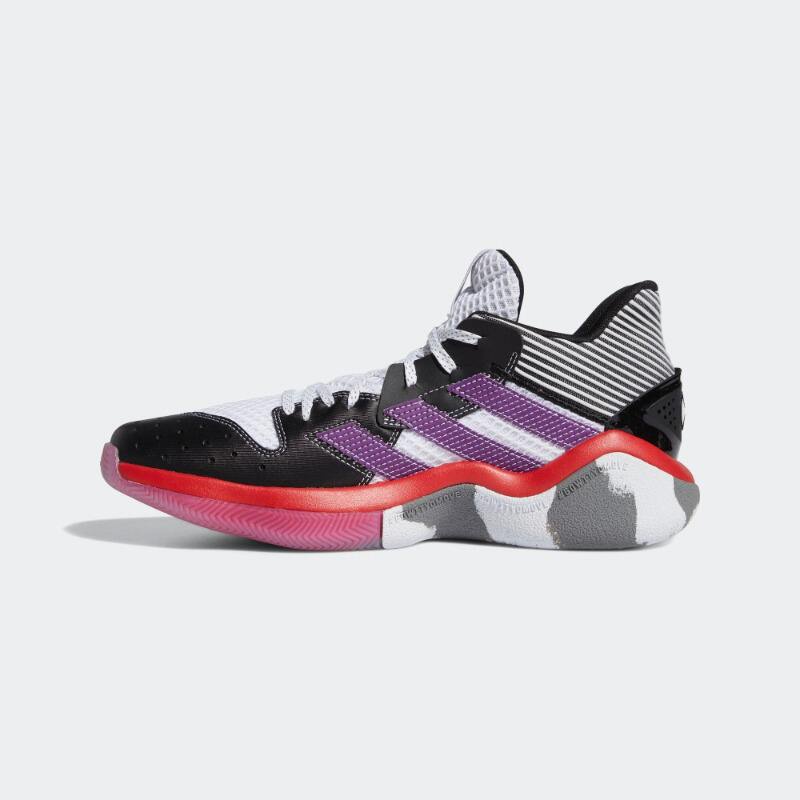 ☼№ร้านค้าอย่างเป็นทางการของ Adidas Harden STEPBACK รุ่นลายเซ็นของผู้ชายของรองเท้าผ้าใบบาสเก็ตบอลจริง